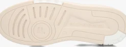 witte floris van bommel sneakers sfm-10166 de okker