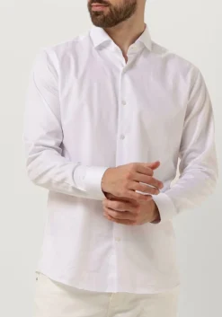 witte genti klassiek overhemd s9254-1109