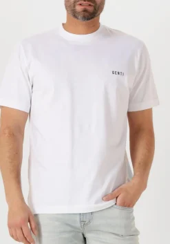 witte genti t-shirt t-shirt ss j2040-1223