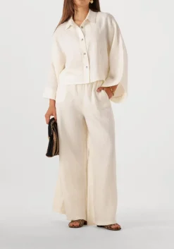 witte greek archaic kori wijde broek 110131