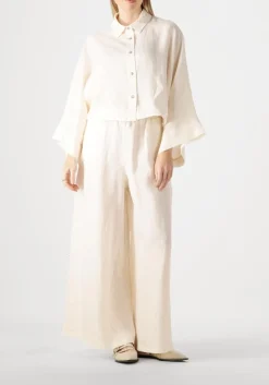 witte greek archaic kori wijde broek 110131