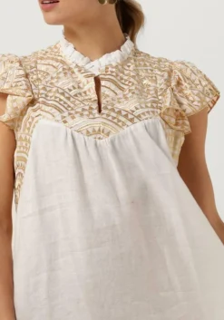 witte greek archaic kori maxi jurk 230089