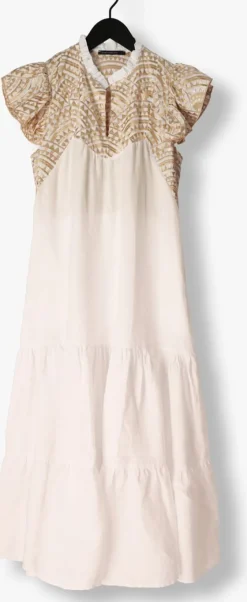 witte greek archaic kori maxi jurk 230089
