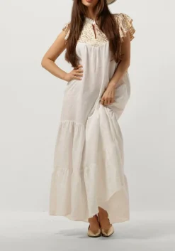 witte greek archaic kori maxi jurk 230089