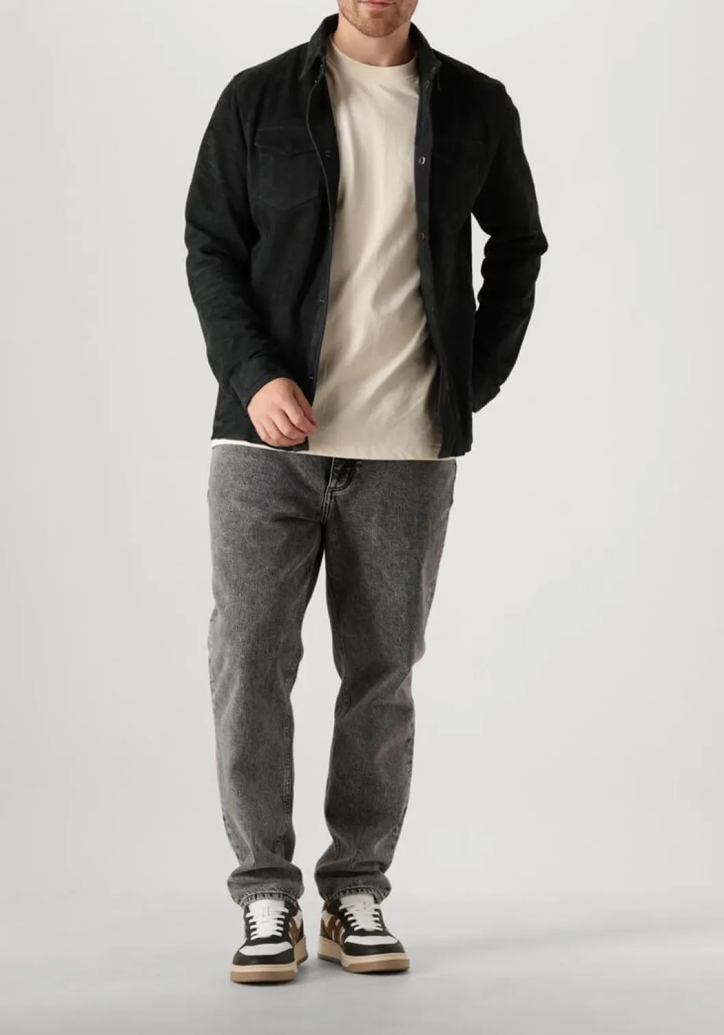 witte hogan lage sneakers led basket sneaker