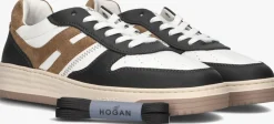 witte hogan lage sneakers led basket sneaker