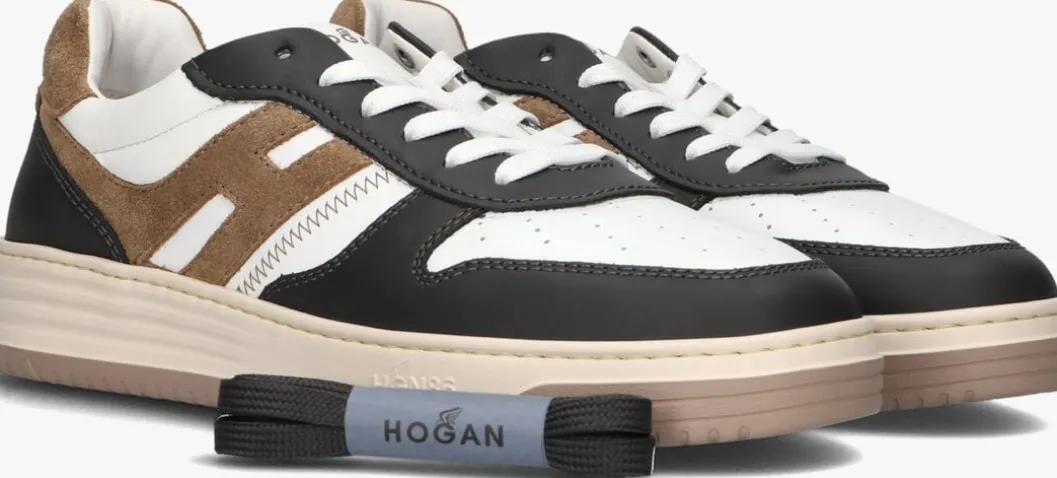 witte hogan lage sneakers led basket sneaker