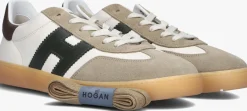 witte hogan lage sneakers cool allacciato h