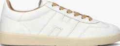 witte hogan lage sneakers cool allacciato