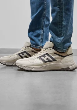 witte hogan lage sneakers hyperlight allacciato