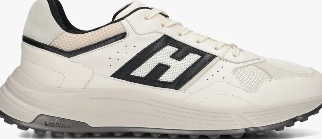 witte hogan sneakers mesh combi runner