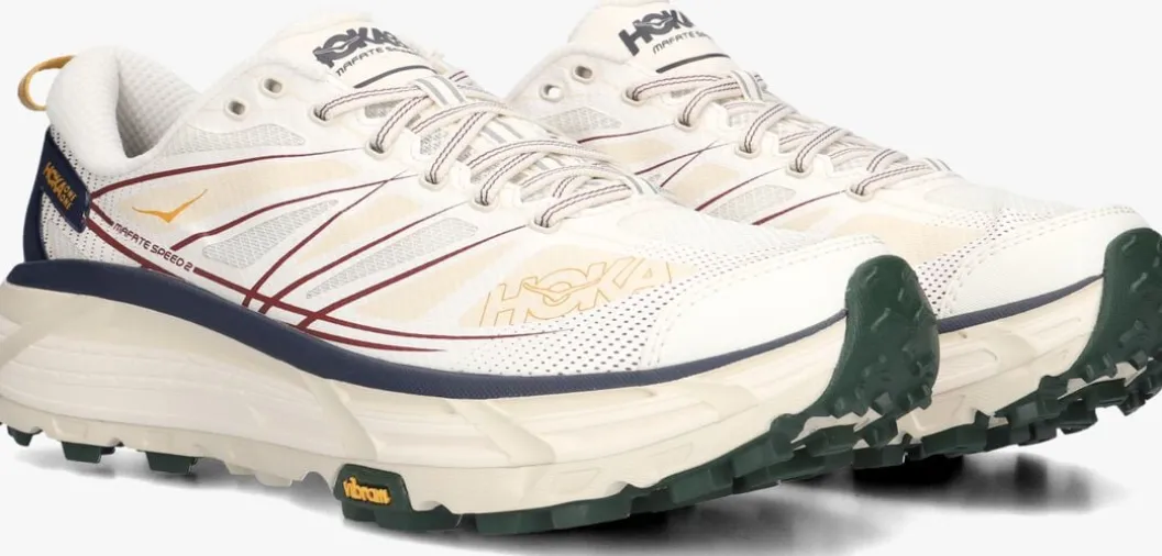 witte hoka lage sneakers mafate speed 2