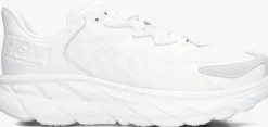 witte hoka sneakers clifton ls