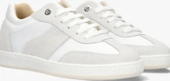witte mason garments lage sneakers napoli tradizionale