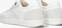 witte mason garments lage sneakers napoli tradizionale