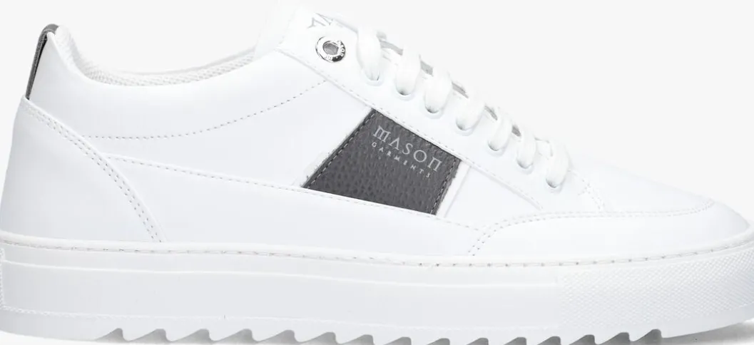 witte mason garments lage sneakers tia sport