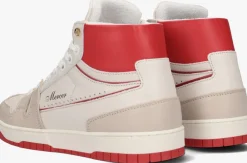 witte mercer amsterdam hoge sneakers the brooklyn high