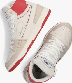 witte mercer amsterdam hoge sneakers the brooklyn high