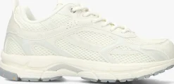 witte mercer amsterdam lage sneakers the re-run speed