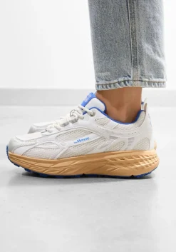 witte mercer amsterdam lage sneakers the re-run max grape