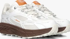 witte mercer amsterdam lage sneakers the re-run max grape