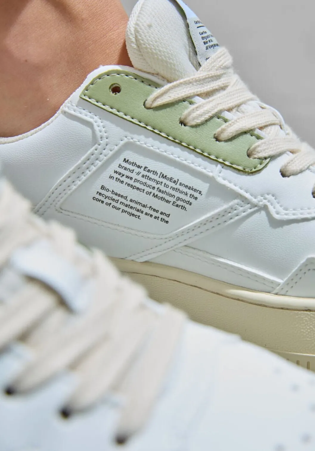 witte moea lage sneakers moea-basgn1