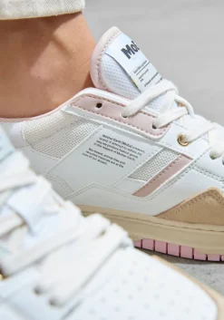 witte moea sneakers moea-basgn