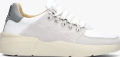 witte nubikk lage sneakers roque roman heren