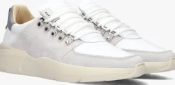 witte nubikk lage sneakers roque roman heren