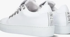 witte nubikk lage sneakers jagger classic