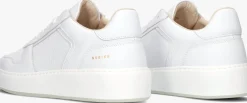 witte nubikk lage sneakers jiro luca