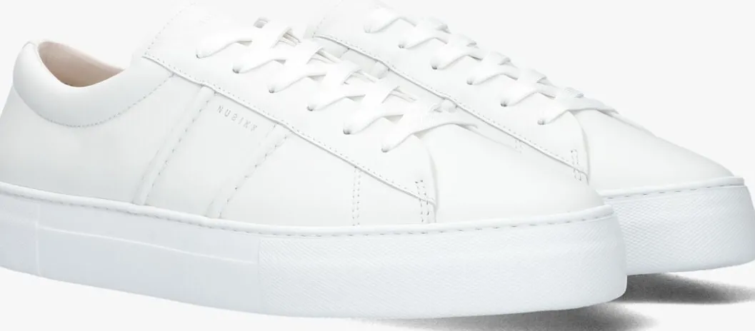 witte nubikk lage sneakers jagger morris
