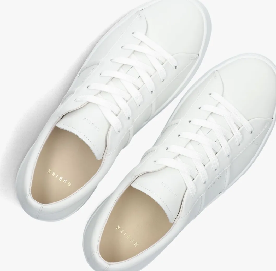 witte nubikk lage sneakers jagger morris