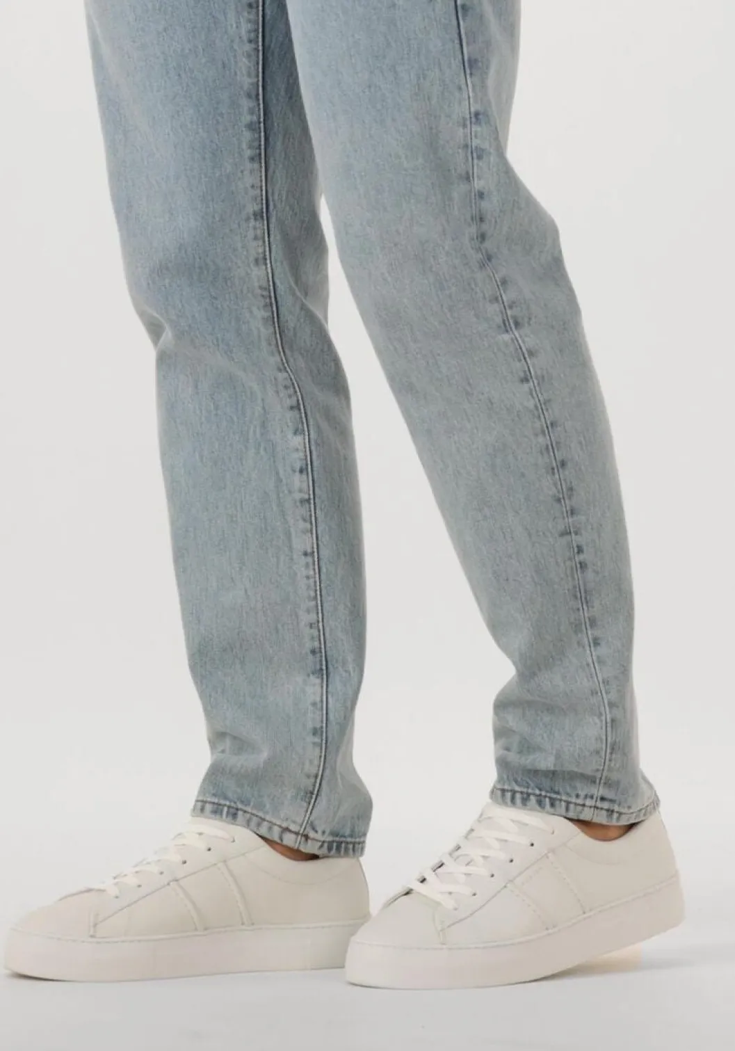 witte nubikk lage sneakers jagger morris