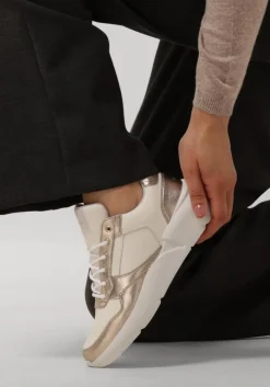 witte nubikk lage sneakers roque road wave