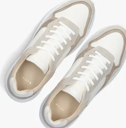 witte nubikk lage sneakers rock road wave