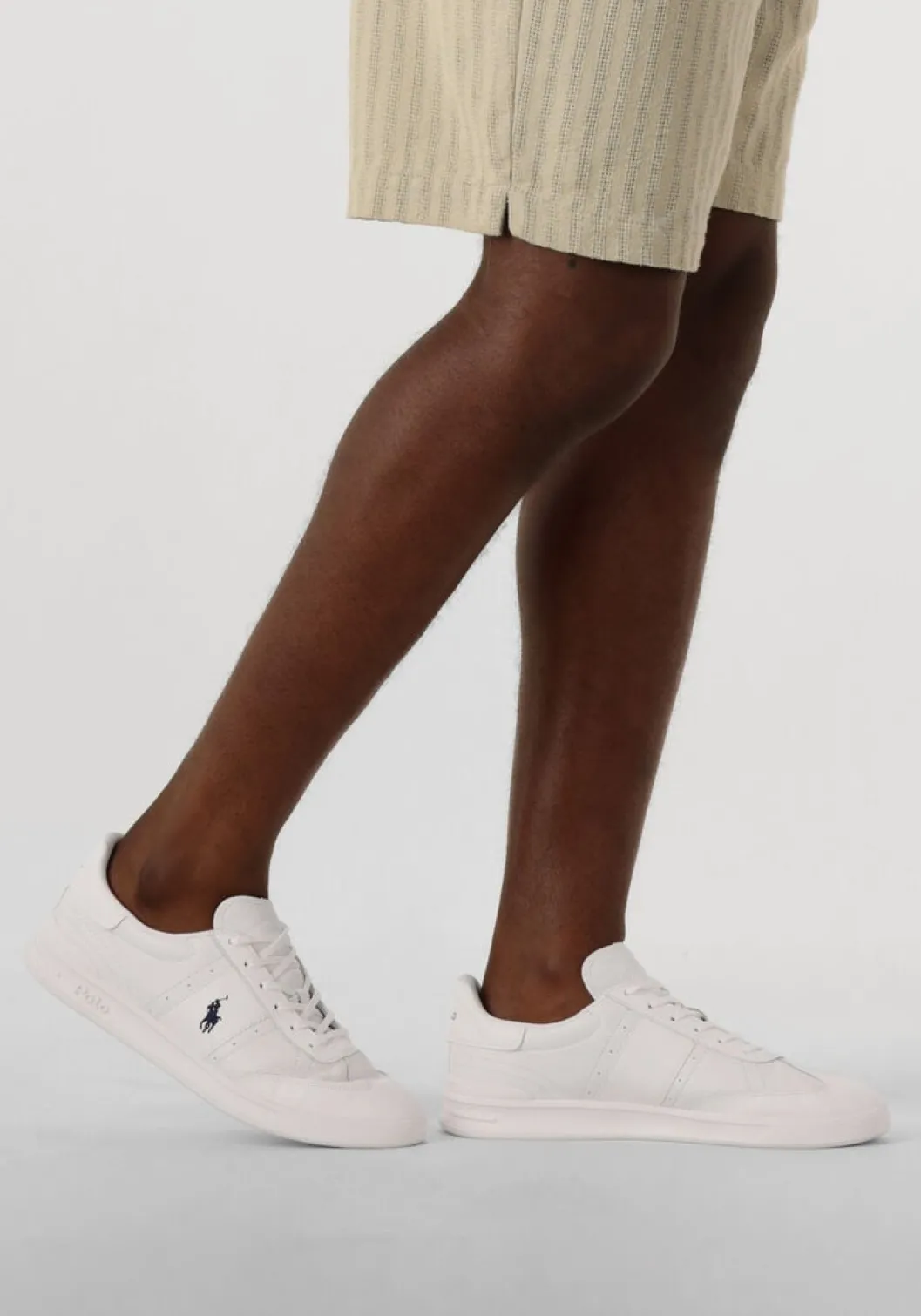 witte polo ralph lauren lage sneakers hrt aera pp low top lace