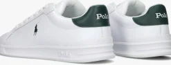 witte polo ralph lauren lage sneakers hrt court ii