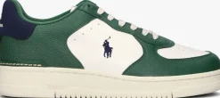 witte polo ralph lauren lage sneakers masters crt