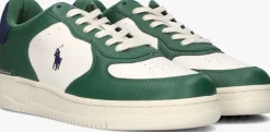 witte polo ralph lauren lage sneakers masters crt