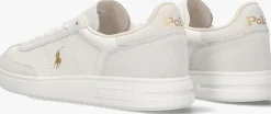 witte polo ralph lauren lage sneakers bedford pp sneakers low top lace d