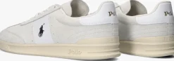 witte polo ralph lauren lage sneakers hrt aera pp low top lace