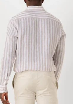 witte profuomo klassiek overhemd shirt x-cutaway linen