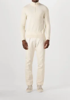 witte profuomo trui half zip luxury basic