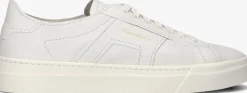 witte santoni lage sneakers dbs