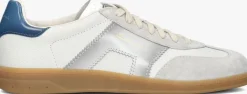 witte santoni lage sneakers dbs olympic