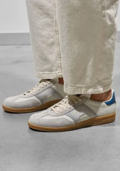 witte santoni lage sneakers dbs olympic