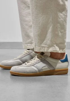 witte santoni lage sneakers dbs olympic