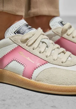 witte santoni lage sneakers dbs olympi