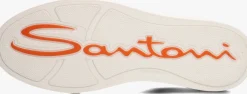 witte santoni lage sneakers gloria 21779